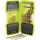 21 Pc. Titanium Drill Bit Set 1/16 To 1/2 In., Gray New. Price: $33.11.