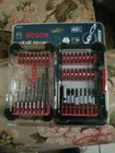 Bosch Impact Driver Drill Bits 40 Piece Tough Case System Set 50X Life ( New). Price: $34.99.