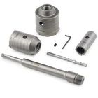 Hole Saw Kit, 4PC Drill Cutter Set With 30 50 65MM Bits For Sds New. Price: $31.83.