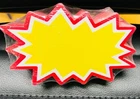 200PCS Starburst Price Signs & Stickers, 2X3 Inch Yellow Tags For Yard Sales New. Price: $12.47.