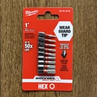 Milwaukee Tool 48-32-4616 Shockwave Impact Hex Insert Bit Set -9PC New. Price: $6.99.