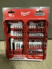 Milwaukee 48-32-4023 Shockwave Impact Duty Steel Driver Bit Set (45-PIECE) New. Price: $23.00.