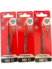 Milwaukee Tool Shockwave #2 Square Power Bit 3.5" Pack 48-32-4572 New. Price: $13.39.