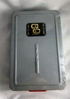 New Sealed 15 Drill Bit Index Set Case Chromate Cic 200 1/6" To 1/2" By 32NDS. Price: $35.00.