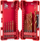 Milwaukee 48-89-4633 Shockwave 10 Pc. Titanium Drill Bit Set 1/8" To 3/8" New. Price: $26.99.