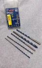 Bosch Bluegranite Turbo 5-PC. Carbide Hammer Drill Bit Set HCBG501T Open. Price: $22.00.