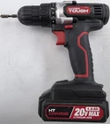 Hyper Tough 20V Cordless Drill Driver And Battery AQ76018G Tested Works Great Used. Price: $24.87.