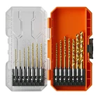 Klein Tools 53614 Titanium Drill Bit Set, Pc. New. Price: $33.72.