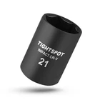 Tightspot 1/2 Inch Drive 21MM Shallow Impact Socket With Anti-rounding 6 Po... New. Price: $16.15.