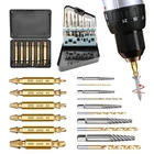 16 Pcs Stripped Screw Extractor Easy Out Set,hss 654 New. Price: $42.99.