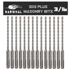 Sds Plus 3/16 Inch Masonry Drill Bits (13 Pack - Industrial Grade) Rot... New. Price: $30.34.
