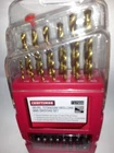Craftsman Titanium Drilling And Driving Set 30PC Multi Purpose 9-37909 New. Price: $26.86.