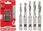 New Milwaukee 48-89-4874 Sae Shockwave Impact Drill And Tap Bit Set 5 Pc. Price: $19.99.