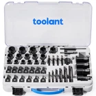 Toolant 46PCS Impact Bolt Extractor Kit, & Nut Remover Socket New. Price: $90.99.