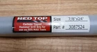 Red Top 7/8" 24" Carbide Tipped Hammer Drill Bit Sds Max - New Container. Price: $59.99.