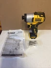Dewalt Volt DCF801B Max Brushless 1/4-IN Cordless Impact Driver Tool Only Open. Price: $65.00.