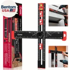 4-IN-1 Drilling Positioning Ruler, Adjustable 13.78IN Multifunctional Square New. Price: $72.57.