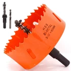 Koopi 1/4 Hole Saw With Arbor And Drill Bit, 3.25 Inch, Orange New. Price: $17.70.