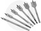 6PCS Carbon Steel Bits Woodworking Tool Flat Hole Drilling Cutter New. Price: $8.60.