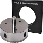Drilax 3 Inch Diamond Hole Saw Kit With Drill Guide For Vessel Sinks, Reces... New. Price: $32.30.