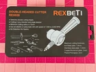 Rexbeti Double Headed Cutter Sheet Metal Nibbler Drill Attachment REX028 Open. Price: $8.69.