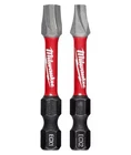 Set-milwaukee 48-32-4443 Shockwave 2" Power Bit Ecx Piece Combo (#1, #2) New. Price: $18.99.