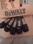 New Dewalt 5PC./P Bit Holder Keyring Set. Price: $29.97.