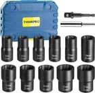 Lug Nut Removal TOOL,13 Pcs Bolt Extractor, 1/2 Inch Drive Set New. Price: $72.95.