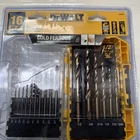 Dewalt DW1956 16-PC. Pilot-point Drill Bit Set Quantity New. Price: $25.00.