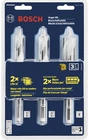 Bosch Piece 6-1/2" Auger Drill Bit Set (HSAS5003) 5/8, 3/4, & Inch New. Price: $14.99.