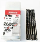 5 Freud Diablo 3/8 X 6" Sds Plus Carbide Tip Masonry Hammer Drill Bits DMAPL2220 New. Price: $24.99.
