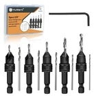 Mulwark Countersink Drill Bit Set, 11PCS Adjustable Tapered And New. Price: $27.54.
