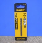 Dewalt Black & Gold 1/8" X 2.75" Steel Split Point Drill Bit Pc DW1108 New. Price: $7.69.