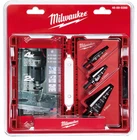 Milwaukee 8-89-9399 Jam-free Metric Step Drill Bit Set 3PC Titanium Metal Hole Brand. Price: $77.43.