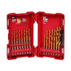 Milwaukee Titanium Coated Shockwave Drill Bit Kit Set Heavy Impact Duty 23-PIECE New. Price: $47.87.