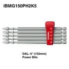 Vessel Impact Ball Torsion Bits 5PC With Mag Charge Holder, (IBMG150PH2K5) New. Price: $19.50.