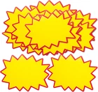 Erdogly 200 Pcs Starburst Signs Sale Price Tags Blank Retail New. Price: $22.95.