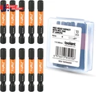Impact 10PCS,1/4" Hex-shank Allen Wrench Drill Set, S2 Ste New. Price: $16.98.