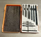 Pittsburgh Forge 12-PC Rigid Screw Extractor Set 40349 Incomplete (10/12) Used. Price: $15.00.
