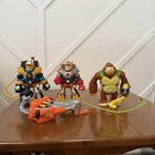 3 Rescue Heroes Jack Hammer Swinger Monkey Gorilla Action Figures Jointed Used. Price: $14.95.