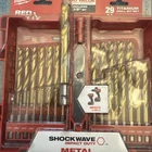 Milwaukee 48-89-4632 Shockwave Impact Duty TITANIUM/29-PC./1/4IN.HEX New. Price: $75.00.