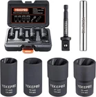 6 Pcs Lug Nut Removal Tool, 1/2-INCH Drive Impact Twist Socket Set & Bolt Extrac New. Price: $33.70.