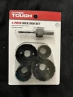 Pc Hole Saw Set 3/8" Arbor Carbon Steel Hyper Tough 3580 1-1/4 2-1/8 New. Price: $18.38.