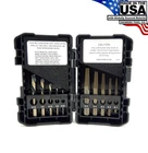 Norseman 10PC Screw & Bolt Extractor Ez Out Set Left Drill Bits #1-5 Usa BR-10SQ New. Price: $64.99.