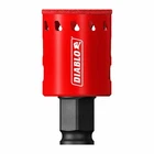 Diablo DHS1375DG 1-3/8 In Diamond Grit Hole Saw For Tile Stone Glass New. Price: $29.34.
