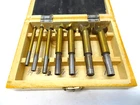 7 Pc 1/4" - 1" Forstner Bit Set Titanium Nitrate Coated P1903 Used. Price: $19.95.