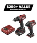 Quik Ship Skil 20V 2-TOOL Brushless Combo Kit 1-BATTERY & Charger Cb 743701 New. Price: $99.99.