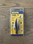 Irwin 10239 #9 Unibit Step Drill Bit, 7/8" 1-1/8" Speed Point Cobalt Usa New. Price: $19.99.