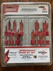 Diablo Speedemon High Steel Spade Bit Set & Pouch 10 Piece Impact Strong New. Price: $17.95.