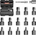15-PIECE Screw Extractor Set, 3/8" Inch Drive 15PCS,3/8&APOS;&APOS; New. Price: $32.57.